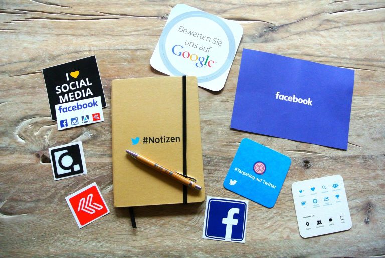 Social media marketing apps on a smartphone — Sixodo Digital Lagos